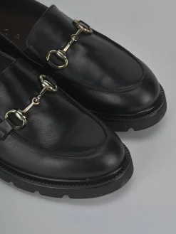 Mocassini tacco 2cm pelle Donna Mocassini