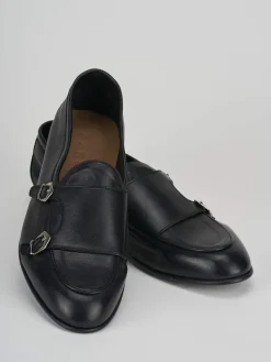 Clearance Mocassini tacco 1cm pelle Uomo Mocassini