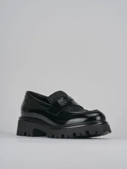 Mocassini tacco 2cm pelle Donna Mocassini