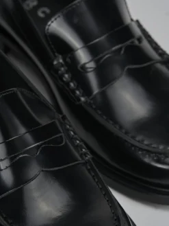 Hot Mocassini tacco 1cm pelle Donna Mocassini