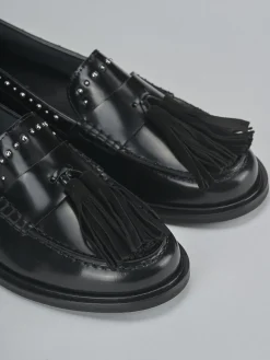 Online Mocassini tacco 1cm pelle Donna Mocassini