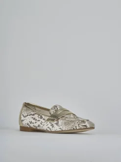 Best Mocassini tacco 1cm pitone Donna Mocassini