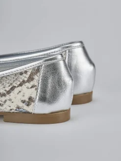 Sale Mocassini tacco 1cm pitone Donna Mocassini