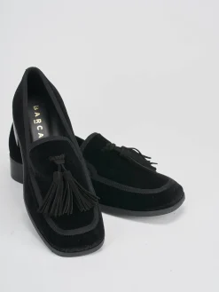 Best Mocassini tacco 2cm velluto Donna Mocassini