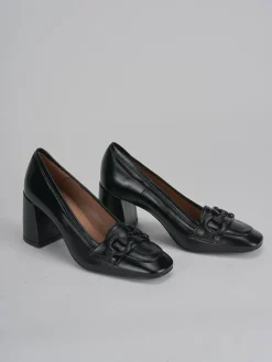 Clearance Mocassini tacco 8cm vernice Donna Mocassini