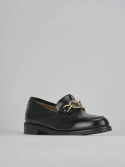 New Mocassini tacco 2cm vernice Donna Mocassini