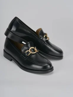 New Mocassini tacco 2cm vernice Donna Mocassini