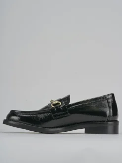 Hot Mocassini tacco 2cm vernice Donna Mocassini