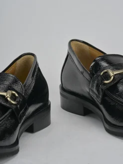 Hot Mocassini tacco 2cm vernice Donna Mocassini