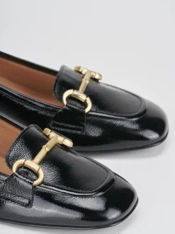 Mocassini tacco 3cm vernice Donna Mocassini