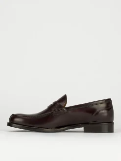 Discount Mocassino tacco 2 cm bordo' pelle Uomo Mocassini