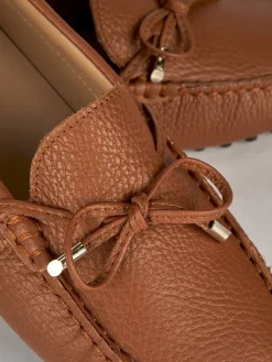 Mocassino tacco 1 cm pelle Donna Mocassini