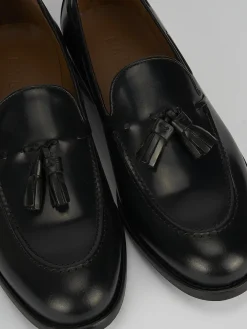 Mocassino tacco 2 cm pelle Uomo Mocassini
