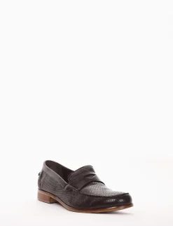 Clearance mocassino tacco 2 cm testa Uomo Mocassini