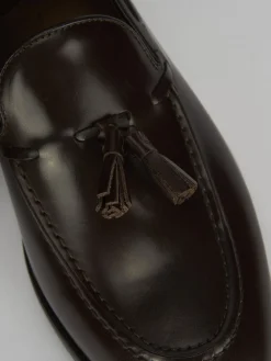 Discount Mocassino tacco 2 cm testa pelle Uomo Mocassini