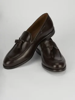 Discount Mocassino tacco 2 cm testa pelle Uomo Mocassini