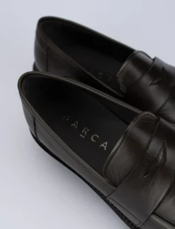 Discount Mocassino tacco 2 cm testa pelle Donna Mocassini