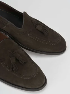 Discount Mocassino testa camoscio Uomo Mocassini