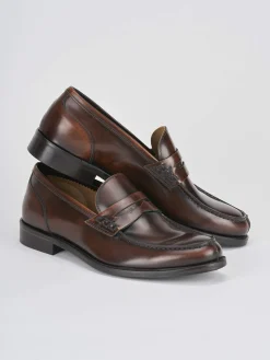 Mocassino testa pelle Uomo Mocassini