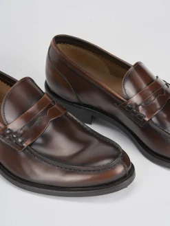 Mocassino testa pelle Uomo Mocassini