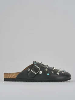 Outlet Sabot pelle Donna Sabot