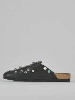 Outlet Sabot pelle Donna Sabot