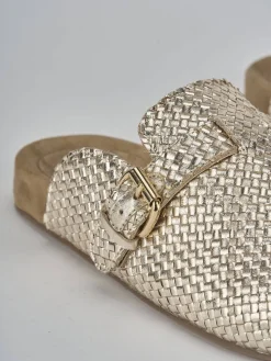 Sale Sabot pelle Donna Sabot