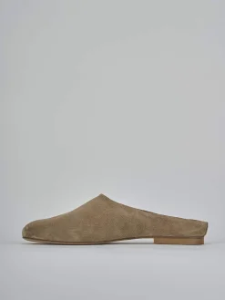 Best Sabot tacco 1cm camoscio Donna Sabot