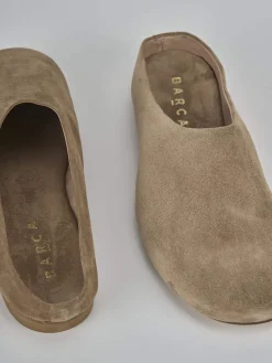 Best Sabot tacco 1cm camoscio Donna Sabot