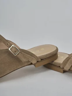 Best Sabot tacco 1cm camoscio Donna Sabot