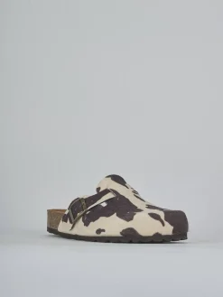 Online Sabot tacco 1cm cavallino testa Donna Sabot