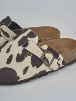 Online Sabot tacco 1cm cavallino testa Donna Sabot