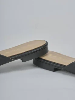 Discount Sabot tacco 1cm pelle Donna Sabot