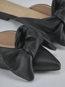 Discount Sabot tacco 1cm pelle Donna Sabot