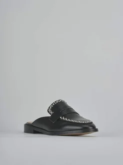 Online Sabot tacco 2cm pelle Donna Sabot