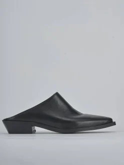 Sale Sabot tacco 3cm pelle Donna Sabot