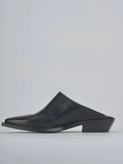 Sale Sabot tacco 3cm pelle Donna Sabot