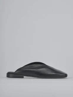 Discount Sabot tacco 1cm pelle Donna Sabot