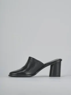 Hot Sabot tacco 6cm pelle Donna Sabot