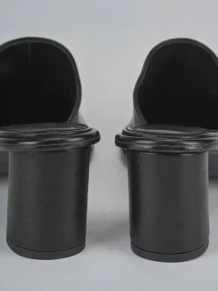 Hot Sabot tacco 6cm pelle Donna Sabot