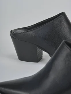 Online Sabot tacco 6cm pelle Donna Sabot