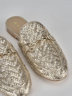 Clearance Sabot tacco 1cm pelle Donna Sabot