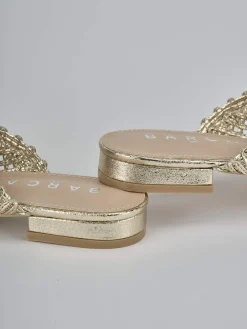 Outlet Sabot tacco 1cm pelle Donna Sabot