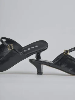 Hot Sabot tacco 3cm vernice Donna Sabot