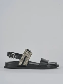 Hot Sandali pelle Donna Sandali Tacco Basso