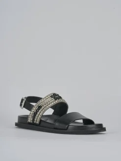 Hot Sandali pelle Donna Sandali Tacco Basso