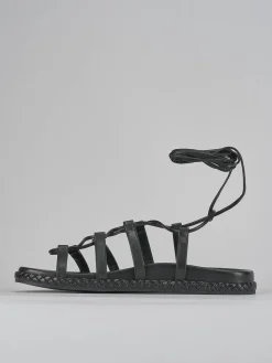 Hot Sandali pelle Donna Sandali Tacco Basso