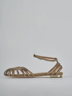 New Sandali tacco 1cm camoscio sostenible Donna Sandali Tacco Basso