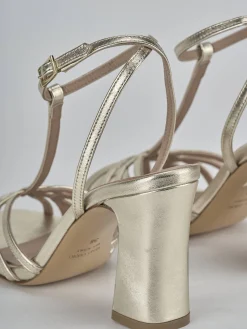 Outlet Sandali tacco 9cm laminato Donna Sandali Tacco Alto