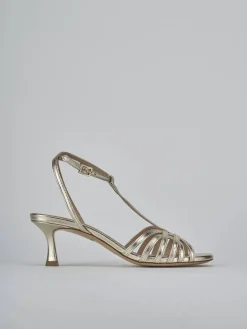 Sale Sandali tacco 5cm laminato Donna Sandali Tacco Alto